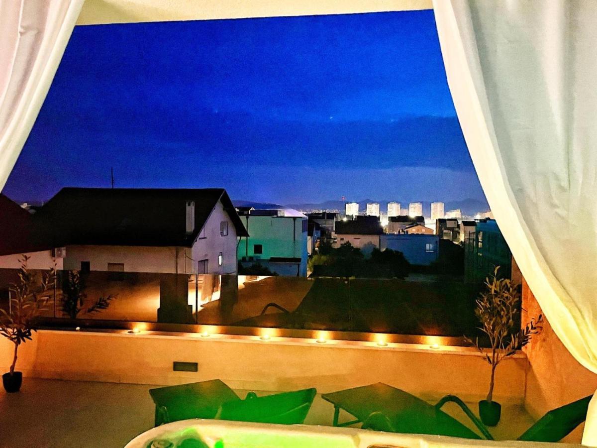 Apartament Olive Oasis Penthouse With Jacuzzi Zadar Zewnętrze zdjęcie